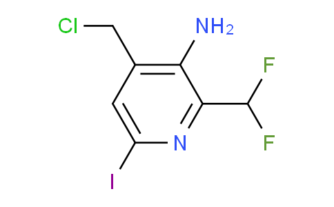 AM133380 | 1805014-57-6 | 3-Amino-4-(chloromethyl)-2-(difluoromethyl)-6-iodopyridine
