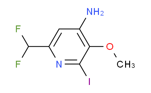 AM133381 | 1805215-80-8 | 4-Amino-6-(difluoromethyl)-2-iodo-3-methoxypyridine