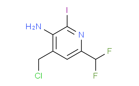 AM133382 | 1803671-63-7 | 3-Amino-4-(chloromethyl)-6-(difluoromethyl)-2-iodopyridine