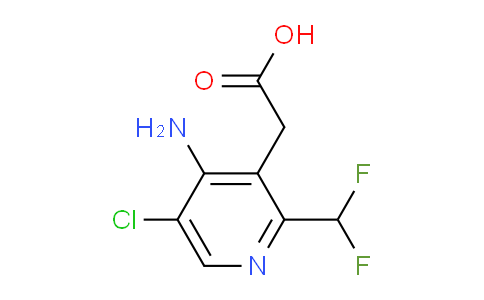 AM133383 | 1806808-62-7 | 4-Amino-5-chloro-2-(difluoromethyl)pyridine-3-acetic acid