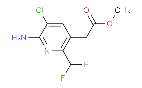 AM133391 | 1806832-83-6 | Methyl 2-amino-3-chloro-6-(difluoromethyl)pyridine-5-acetate