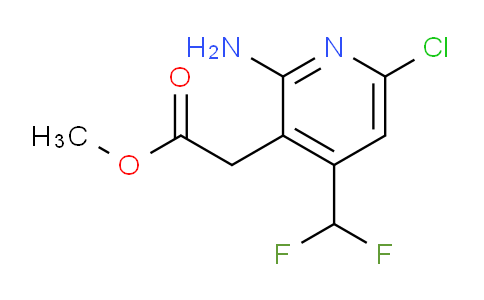 AM133397 | 1806832-98-3 | Methyl 2-amino-6-chloro-4-(difluoromethyl)pyridine-3-acetate