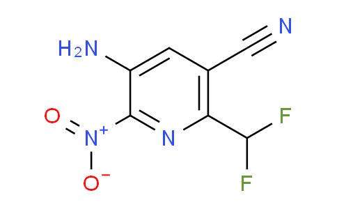 AM133398 | 1805349-97-6 | 3-Amino-5-cyano-6-(difluoromethyl)-2-nitropyridine