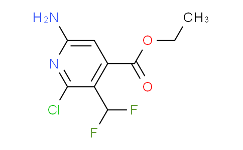AM133410 | 1805338-05-9 | Ethyl 6-amino-2-chloro-3-(difluoromethyl)pyridine-4-carboxylate