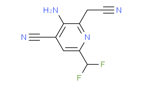 AM133416 | 1804700-07-9 | 3-Amino-4-cyano-6-(difluoromethyl)pyridine-2-acetonitrile