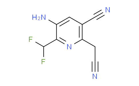 AM133417 | 1805929-61-6 | 3-Amino-5-cyano-2-(difluoromethyl)pyridine-6-acetonitrile