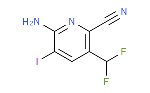 AM133418 | 1806811-81-3 | 2-Amino-6-cyano-5-(difluoromethyl)-3-iodopyridine