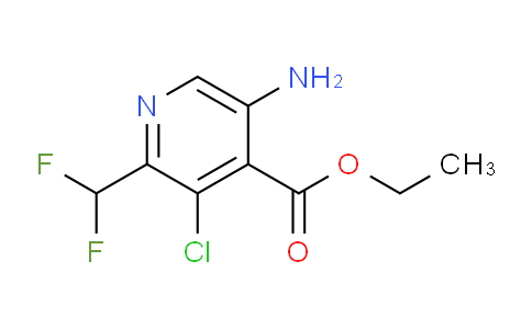 AM133425 | 1805338-14-0 | Ethyl 5-amino-3-chloro-2-(difluoromethyl)pyridine-4-carboxylate