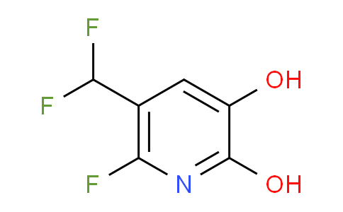 5-(Difluoromethyl)-2,3-dihydroxy-6-fluoropyridine
