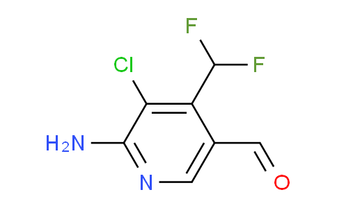 AM133439 | 1803672-52-7 | 2-Amino-3-chloro-4-(difluoromethyl)pyridine-5-carboxaldehyde