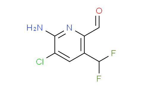 AM133441 | 1803672-57-2 | 2-Amino-3-chloro-5-(difluoromethyl)pyridine-6-carboxaldehyde