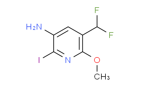 AM133448 | 1806875-03-5 | 3-Amino-5-(difluoromethyl)-2-iodo-6-methoxypyridine