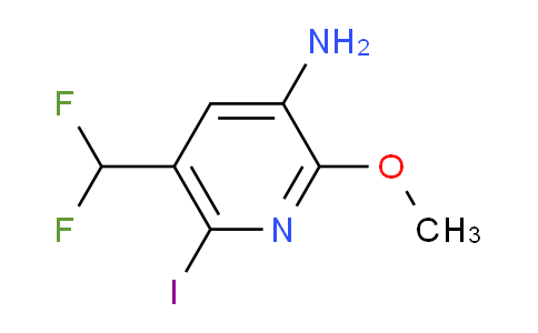 AM133449 | 1806875-08-0 | 3-Amino-5-(difluoromethyl)-6-iodo-2-methoxypyridine