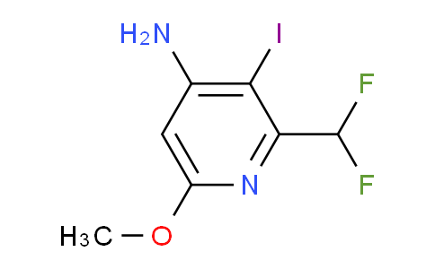 AM133452 | 1804516-10-6 | 4-Amino-2-(difluoromethyl)-3-iodo-6-methoxypyridine
