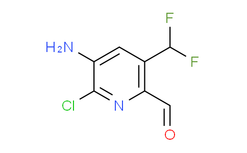 AM133453 | 1806890-18-5 | 3-Amino-2-chloro-5-(difluoromethyl)pyridine-6-carboxaldehyde