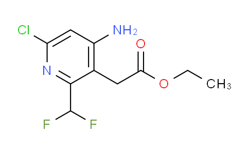 AM133459 | 1806809-23-3 | Ethyl 4-amino-6-chloro-2-(difluoromethyl)pyridine-3-acetate