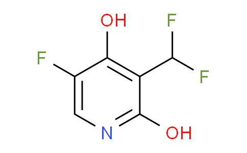 3-(Difluoromethyl)-2,4-dihydroxy-5-fluoropyridine