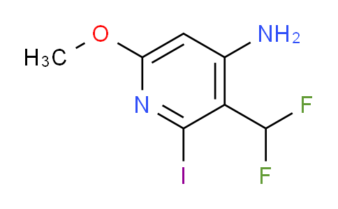 AM133460 | 1805132-26-6 | 4-Amino-3-(difluoromethyl)-2-iodo-6-methoxypyridine