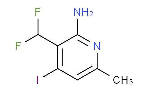 AM133468 | 1805337-97-6 | 2-Amino-3-(difluoromethyl)-4-iodo-6-methylpyridine