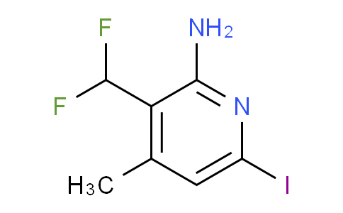 AM133469 | 1806813-10-4 | 2-Amino-3-(difluoromethyl)-6-iodo-4-methylpyridine