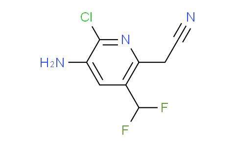 AM133477 | 1804450-63-2 | 3-Amino-2-chloro-5-(difluoromethyl)pyridine-6-acetonitrile