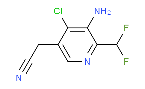 AM133479 | 1805099-80-2 | 3-Amino-4-chloro-2-(difluoromethyl)pyridine-5-acetonitrile