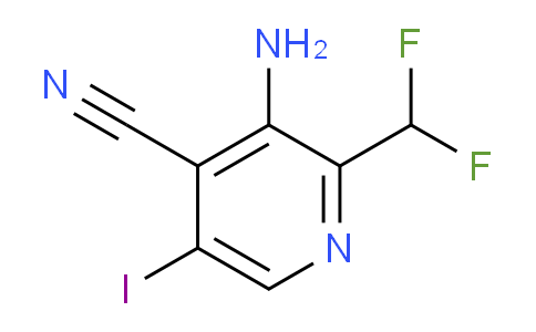 AM133490 | 1806811-89-1 | 3-Amino-4-cyano-2-(difluoromethyl)-5-iodopyridine