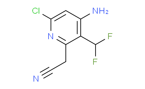 AM133493 | 1805099-94-8 | 4-Amino-6-chloro-3-(difluoromethyl)pyridine-2-acetonitrile
