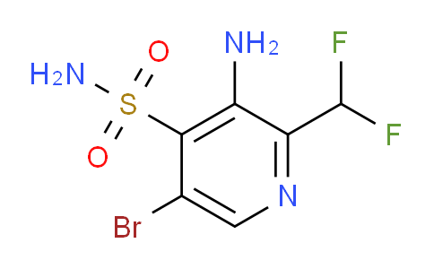 AM133521 | 1804696-92-1 | 3-Amino-5-bromo-2-(difluoromethyl)pyridine-4-sulfonamide