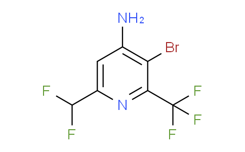 AM133526 | 1806887-49-9 | 4-Amino-3-bromo-6-(difluoromethyl)-2-(trifluoromethyl)pyridine