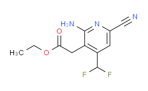 AM133536 | 1805270-79-4 | Ethyl 2-amino-6-cyano-4-(difluoromethyl)pyridine-3-acetate