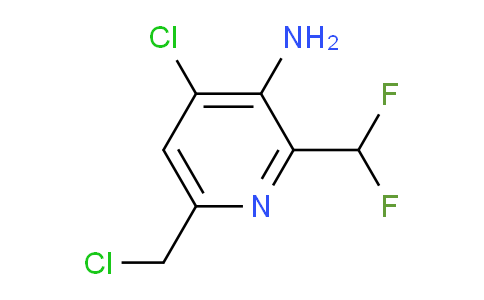 AM133550 | 1805922-64-8 | 3-Amino-4-chloro-6-(chloromethyl)-2-(difluoromethyl)pyridine