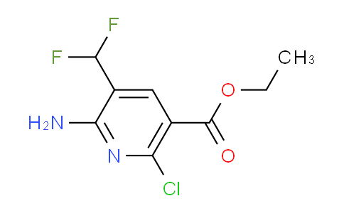 Ethyl 2-amino-6-chloro-3-(difluoromethyl)pyridine-5-carboxylate