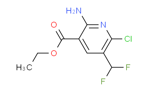 Ethyl 2-amino-6-chloro-5-(difluoromethyl)pyridine-3-carboxylate