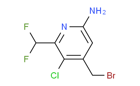AM133570 | 1805098-69-4 | 6-Amino-4-(bromomethyl)-3-chloro-2-(difluoromethyl)pyridine