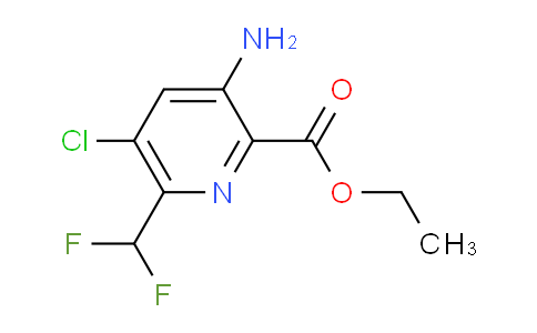 AM133579 | 1805008-94-9 | Ethyl 3-amino-5-chloro-6-(difluoromethyl)pyridine-2-carboxylate