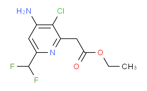 AM133582 | 1806833-73-7 | Ethyl 4-amino-3-chloro-6-(difluoromethyl)pyridine-2-acetate