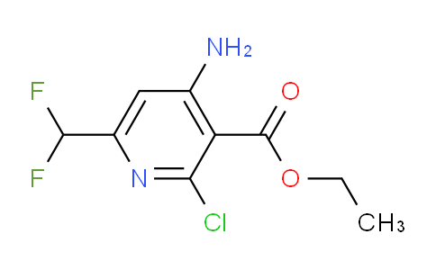 AM133587 | 1806787-81-4 | Ethyl 4-amino-2-chloro-6-(difluoromethyl)pyridine-3-carboxylate