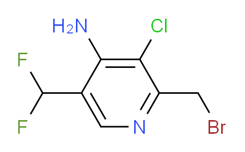 AM133588 | 1805059-26-0 | 4-Amino-2-(bromomethyl)-3-chloro-5-(difluoromethyl)pyridine