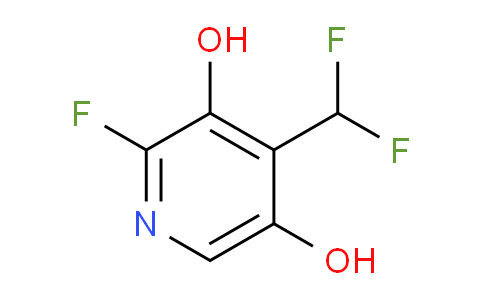 4-(Difluoromethyl)-3,5-dihydroxy-2-fluoropyridine
