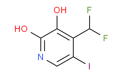 4-(Difluoromethyl)-2,3-dihydroxy-5-iodopyridine