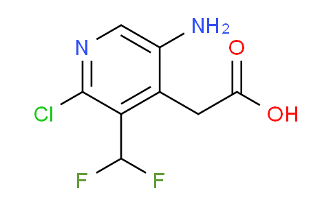 AM133608 | 1804946-41-5 | 5-Amino-2-chloro-3-(difluoromethyl)pyridine-4-acetic acid