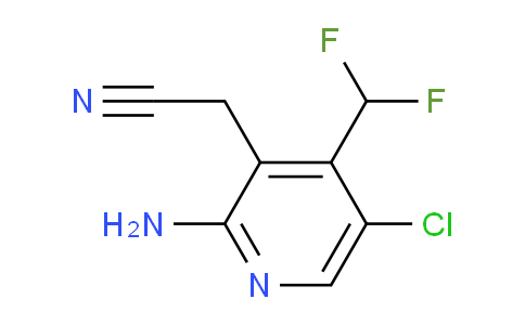 AM133629 | 1803672-29-8 | 2-Amino-5-chloro-4-(difluoromethyl)pyridine-3-acetonitrile