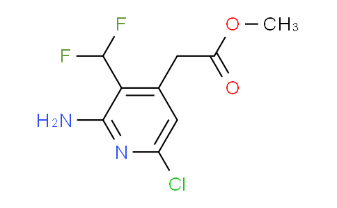AM133630 | 1804452-56-9 | Methyl 2-amino-6-chloro-3-(difluoromethyl)pyridine-4-acetate