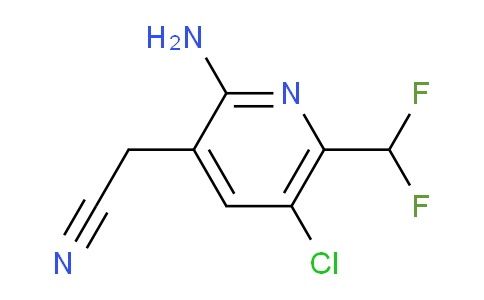 AM133632 | 1805060-56-3 | 2-Amino-5-chloro-6-(difluoromethyl)pyridine-3-acetonitrile