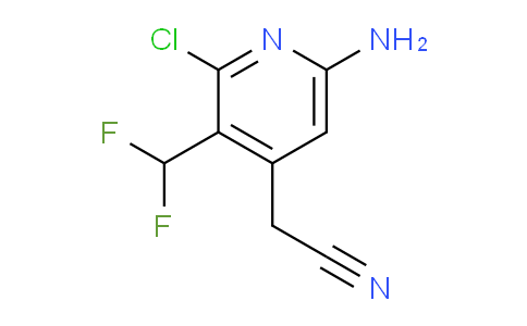AM133638 | 1806842-18-1 | 6-Amino-2-chloro-3-(difluoromethyl)pyridine-4-acetonitrile