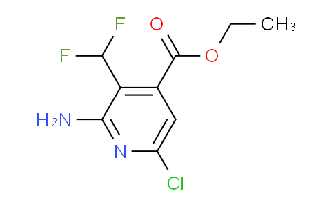 Ethyl 2-amino-6-chloro-3-(difluoromethyl)pyridine-4-carboxylate