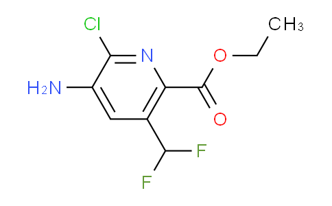 AM133650 | 1805008-88-1 | Ethyl 3-amino-2-chloro-5-(difluoromethyl)pyridine-6-carboxylate