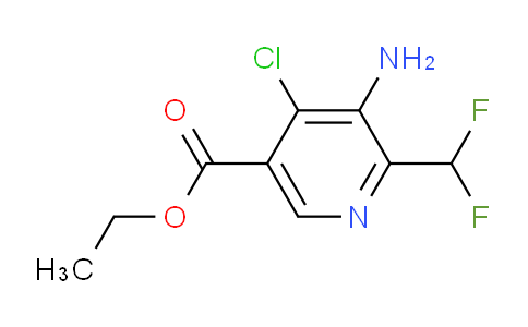 AM133651 | 1805338-09-3 | Ethyl 3-amino-4-chloro-2-(difluoromethyl)pyridine-5-carboxylate
