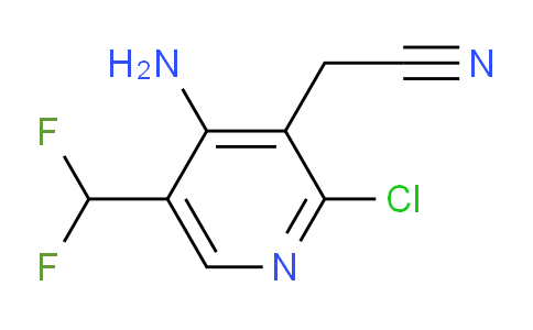 AM133652 | 1806812-21-4 | 4-Amino-2-chloro-5-(difluoromethyl)pyridine-3-acetonitrile